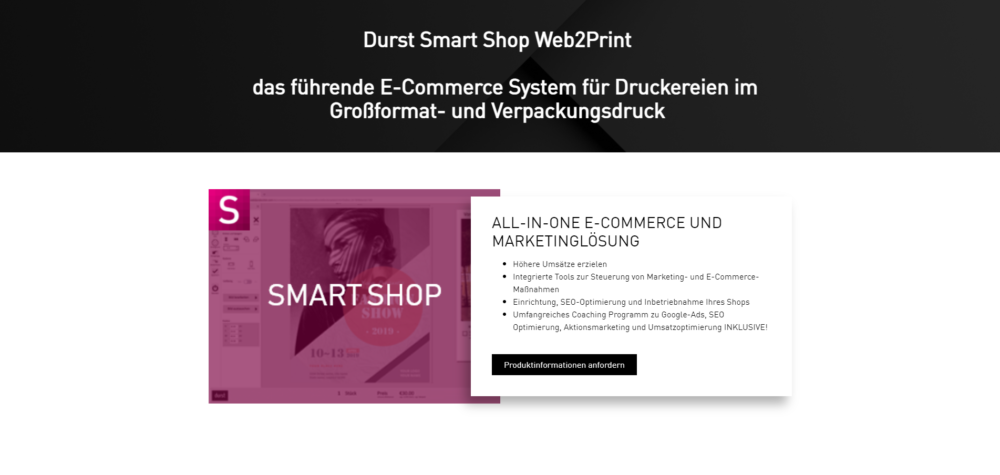 Durst Smart Shop Integration LP
